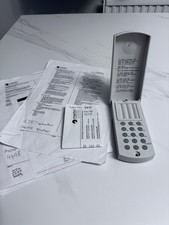 Merlin Garage Door controller, wall fixing, combination with instructions, codes