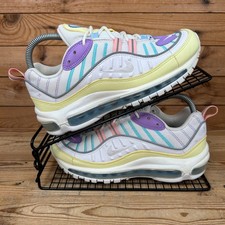 Nike Trainers Womens Size UK 4.5 Air Max 98 Easter Pastels Multicolour Shoes