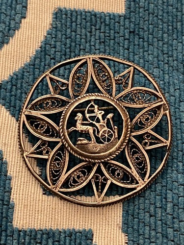 Rare vintage silver art - silver, deco