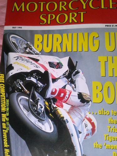 Motorcycle sport triumph - motorcycle, 05/94