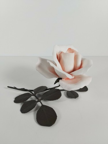 Royal worcester porcelain rose - porcelain,
