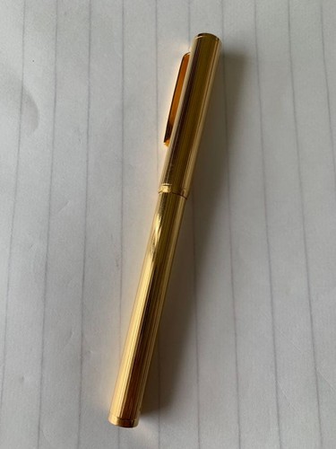 Dunhill gold fountain pen - dunhill,