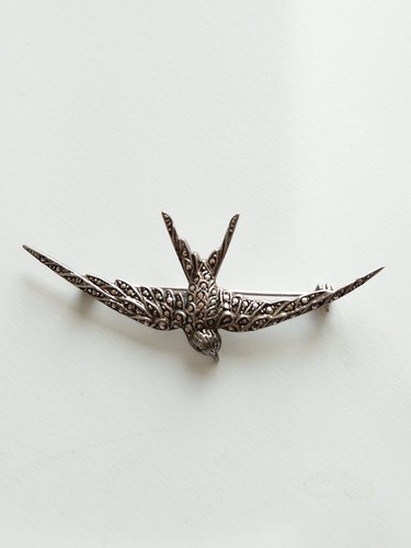 Vintage marcasite and silver - marcasite,