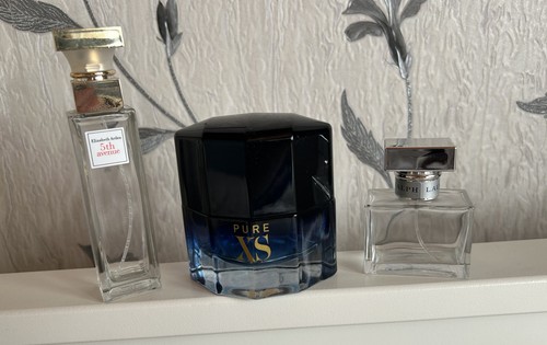 Empty perfume aftershave