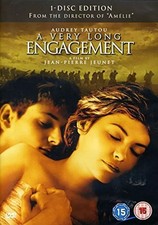 A VERY LONG ENGAGEMENT AUDREY TAUTOU MARION COTILLARD WARNER DVD NEW AND SEALED