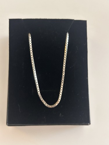 Sterling silver hallmarked box - sterling,