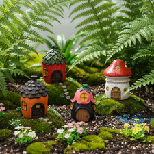 Mini Fairy Garden Houses Resin