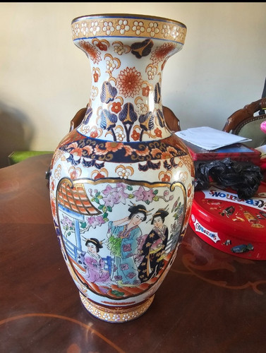 Large chinese hand painted - chinese,