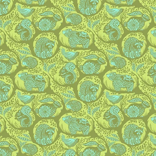 Tula pink fabric - ,