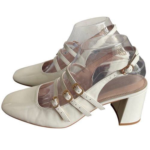 Womens cream patent - womens,
