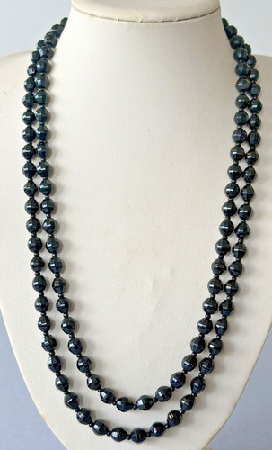Vintage french jet black