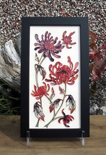 Moorcroft Rare CHRYSANTHE_MUM Plaque PLQ20 Number 2. RRP £435 Mothers Day 2025