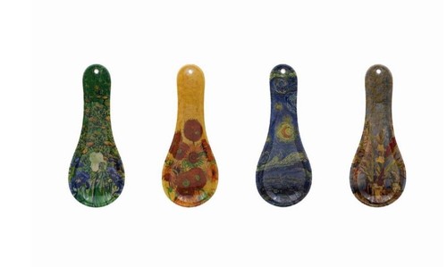 Van gogh art - themed, melamine