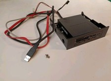 Icy Box IB-864-B Usb 3.0 Multi Card Reader Esata Expansion Front Panel