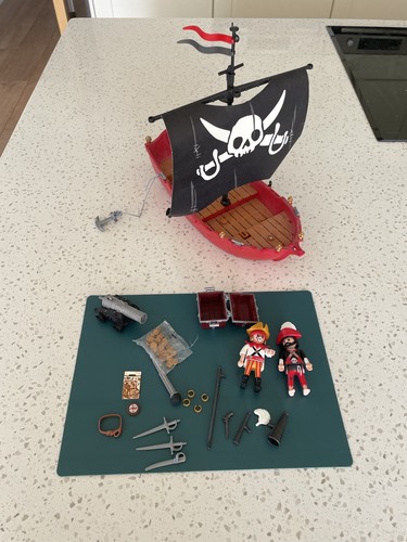 Playmobil pirate ship with - playmobil,
