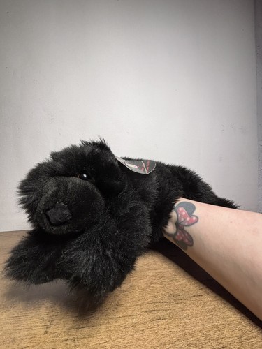 Dowman soft touch - black, bear