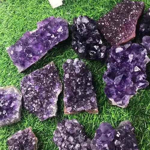 Natural amethyst cluster - natural,
