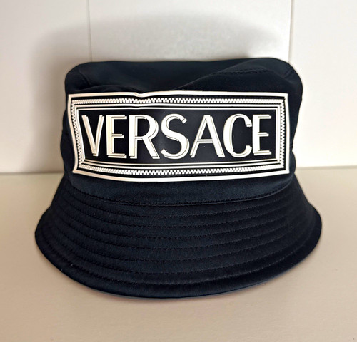 Versace patch logo bucket - versace,