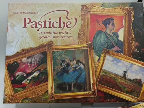 Petite pastiche board - board, game