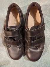Free Step Black Ladies Leather