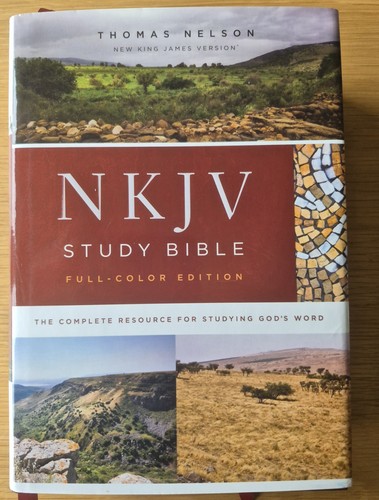 Nkjv study bible - study, full-color