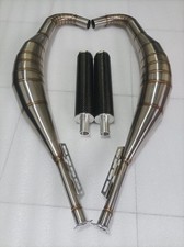 Custom exhaust for Yamaha RD