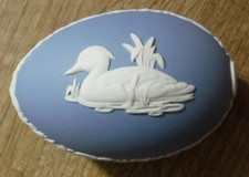 Wedgwood Blue Jasper Ware Egg