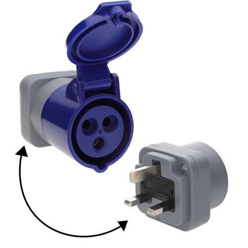 Plug 16a blue - 16a,