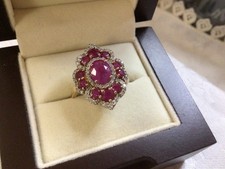 Ruby And Diamond Ring