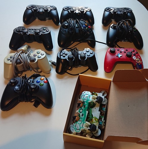 Game controller joblot mixed