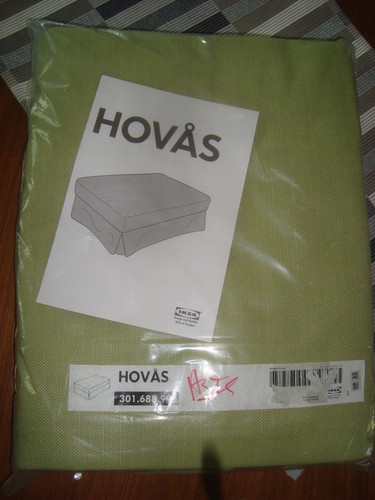 Ikea hovas footstool cover - hovas,