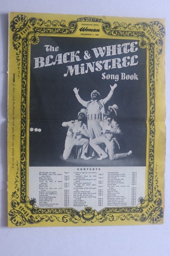 The black white minstrel - black, &