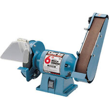 Clarke 6" Bench Grinder With Sanding Belt - 6500032