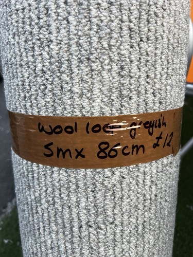 Carpet offcut wool loop