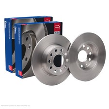 2x APEC Front Brake Discs For