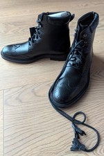 Mens Ghillie Brogue Boots Size