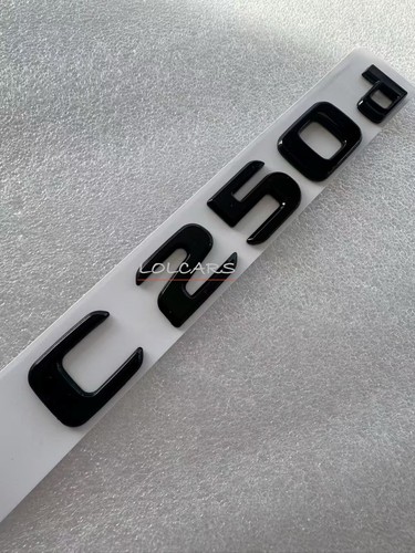 Gloss black c250d car - gloss,