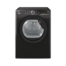 Hoover HLEV9DGB 9kg Vented Tumble Dryer, Sensor Dry, Rear Vented, LED Display