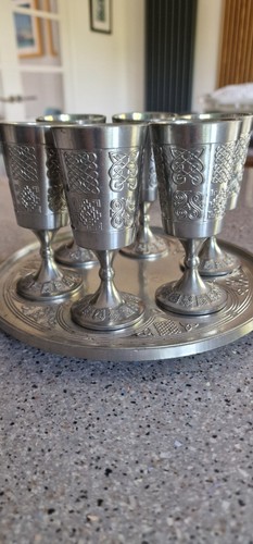 Full set mullingar pewter - of,