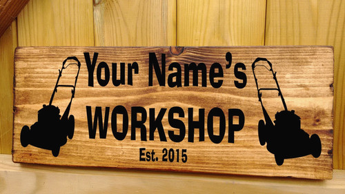 Custom shed sign - sign, cave