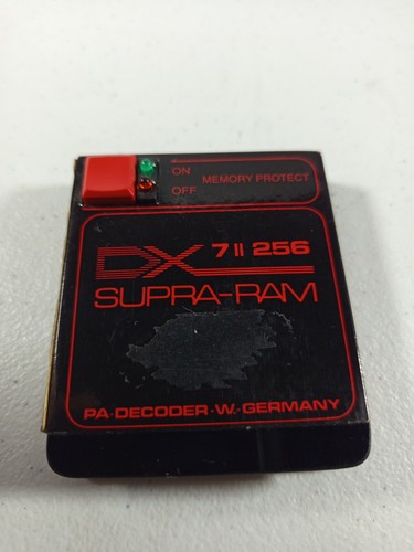 Yamaha dx7ii cartridge - cartridge, –