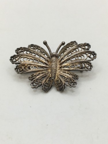 Vintage silver filigree - silver,