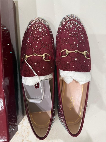 Gucci burgundy crystal - burgundy,