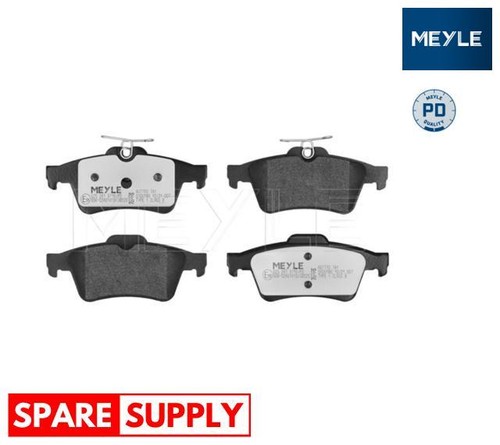 Brake pad set disc - disc, for