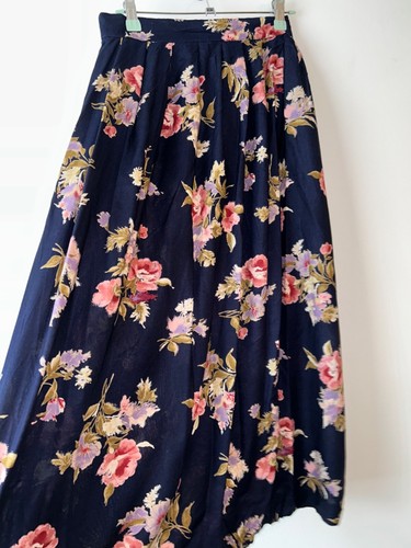 Bohemian skirt long floral - skirt,