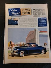 VTG 1941 Orig Magazine Ad