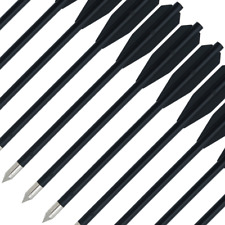 FFT ANGLO PLASTIC PISTOL CROSSBOW BOLTS PACK OF 12 24 36  6.5" 50lb 80lb