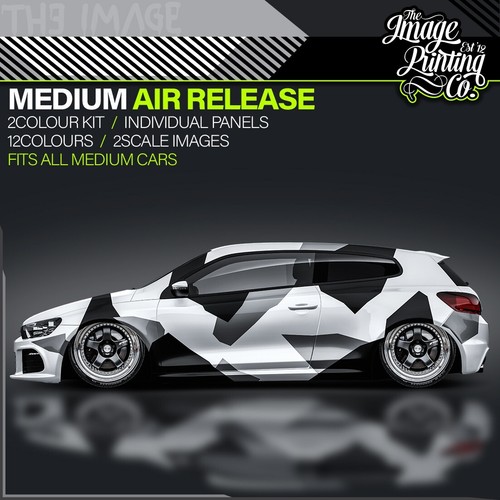 Medium car camouflage - medium,