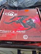 Clarks Clout-1 Hydraulic Brake Set (Front & Rear) 