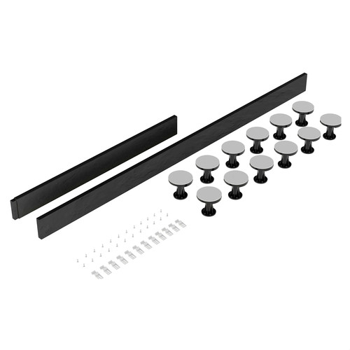 Shower tray leg set slate - shower,